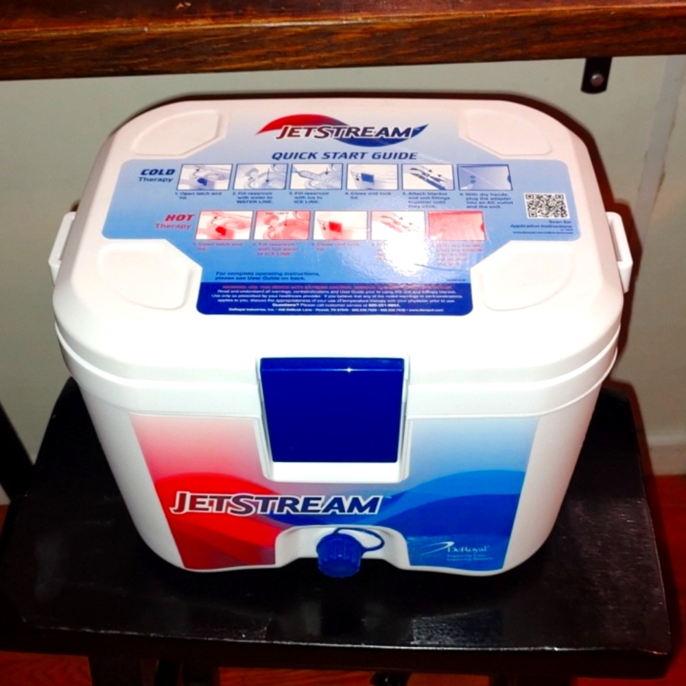 DeRoyal JetStream T700 Hot / Cold Therapy Unit Electric Pain Relief   No Pad